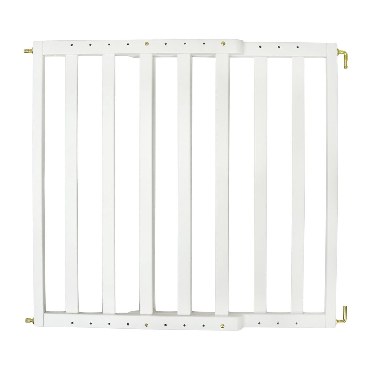 Toddleroo by North States LuxeCraft Wooden Baby Gate, White