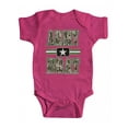 thumbnail image 1 of Toddlers Army Brat Hot PInk Bodysuit - 12 Months, 1 of 1