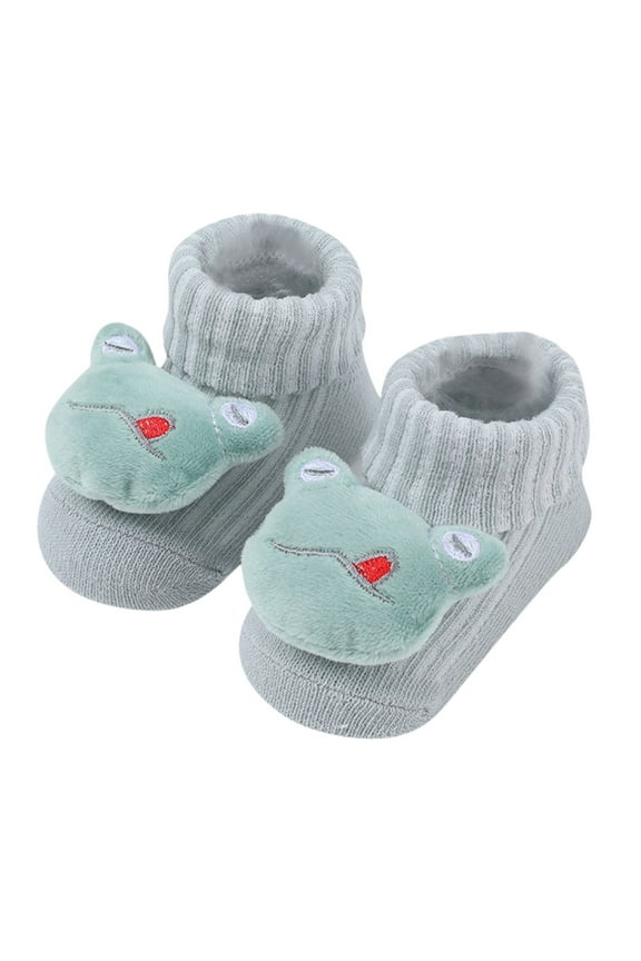 Toddlers Baby Girls Boys Cotton Anti Cartoon Socks for Boys Girls Size 0-6 Months