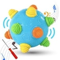 thumbnail image 1 of Toddlers Baby Music Shake Ball Toy Bumble Ball for Babies,Dancing Bumpy & Interactive Sounds Crawl Ball Toy, Best Bouncing Sensory Learning Gift for 3+ Year Old Boys&Girls., 1 of 7