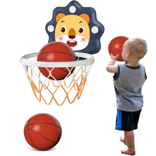 Toddlers Basketball Hoop Indoor,Adjustable Height Indoor Mini Basketball Hoop for Toddlers Kids Boys Bedroom Toddler Kids Toys Toys for 3 + Year Old