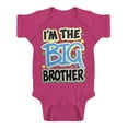 thumbnail image 1 of Toddlers Big Brother Bodysuit - Hot Pink - 6 Months, 1 of 1