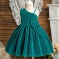 thumbnail image 1 of Toddlers Dresses Flower Girl Dresses for Wedding Sleeveless Tulle Dress Party Dresses for Girls Green Dress for Girls Dresses Match Girls Birthday Dress for Girls 3-4 Years, 1 of 8