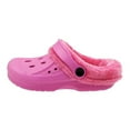 thumbnail image 1 of Toddlers Fleece Lined Clogs, Pink - Pack of 12, 1 of 1