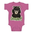 thumbnail image 1 of Toddlers Grrrumpy Bear Bodysuit - Raspberry - 18 Months, 1 of 1