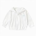 thumbnail image 1 of Toddlers Jacket Children Hoodie Long Sleeve Zip Lightweight Coat for Boys and Girls 6-12 Months 12-24 Months 2T 3T 4T 5T 6T 7T 8T Children White,2-3 Years, 1 of 9