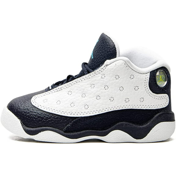 Toddler's Jordan 13 Retro "Obsidian" Wt/Dk Powder Blu-Multi (DJ3004 144) - 6