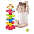 thumbnail image 1 of Toddlers Kids Ball Drop Toys，layer Roll Track Swirling Ball Tower Infants Educational Development Toys with Music, 1 of 5