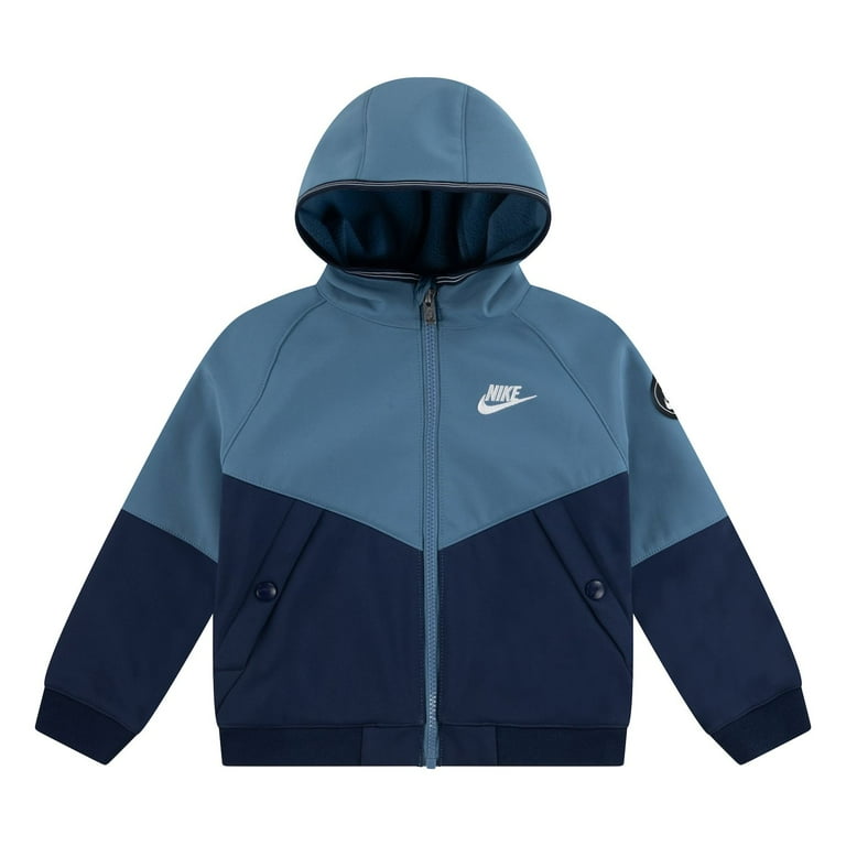 Toddlers Nike Futura Softshell Jacket Color Aegean Storm Size 3T