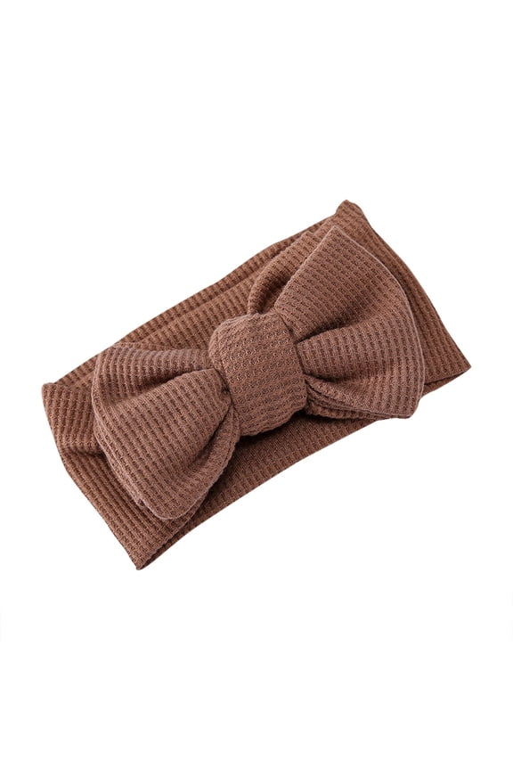 And Toddlers Oversized Bow Headband Children's Knitted Knotted Headband Fontanelle Hair Accessories Headflower Soft Headbands Baby Girl Pineapple Topper Headband