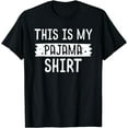 thumbnail image 1 of Toddlers Pajamas Shirt Funny Sleepover PJ Top Kids Teen Bed T-Shirt, 1 of 4