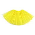 thumbnail image 1 of Toddlers Tulle Tutu Skirt for Girls, Tulle Princess Party Skirts Dance (Red) Sparkle, 1 of 10