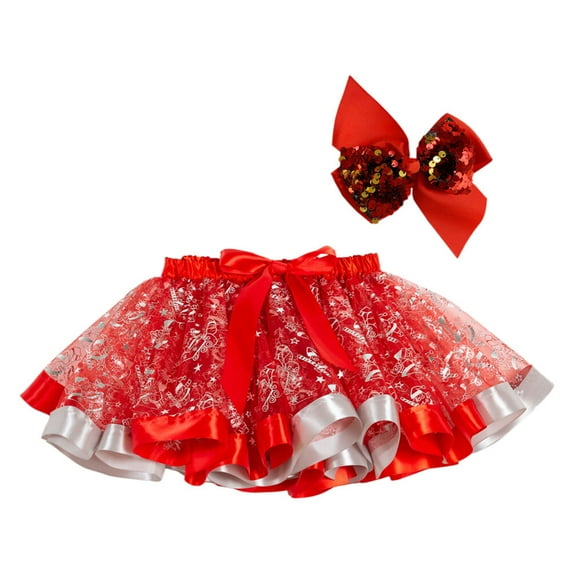 Toddmomy 1 Set Girl Tulle Skirt Costume Round Hemline For Party Wear And Stage Performance