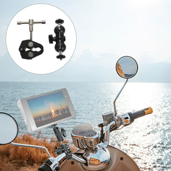 Toddmomy 1Pcs Universal C-Clamp Black Abs Camera Arm Desk Mount with 1/4 Inch Thread for Photographers