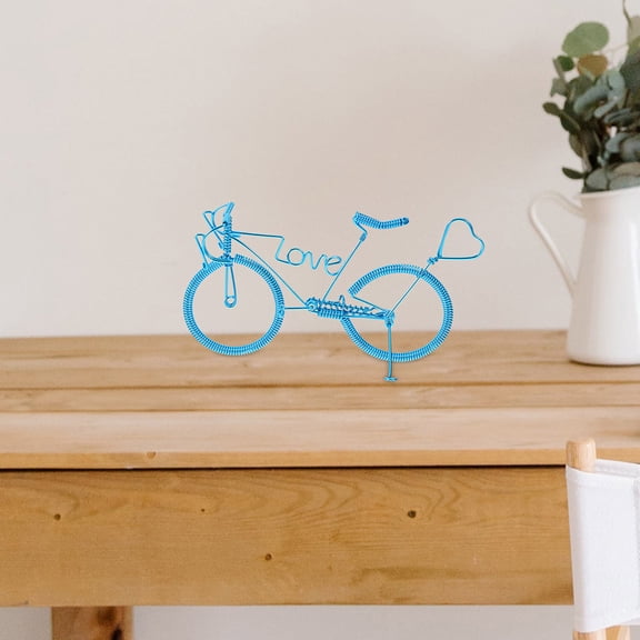 Toddmomy 2Pcs Model Bike Toy Small Bike Adornment for Home and Office Decoration