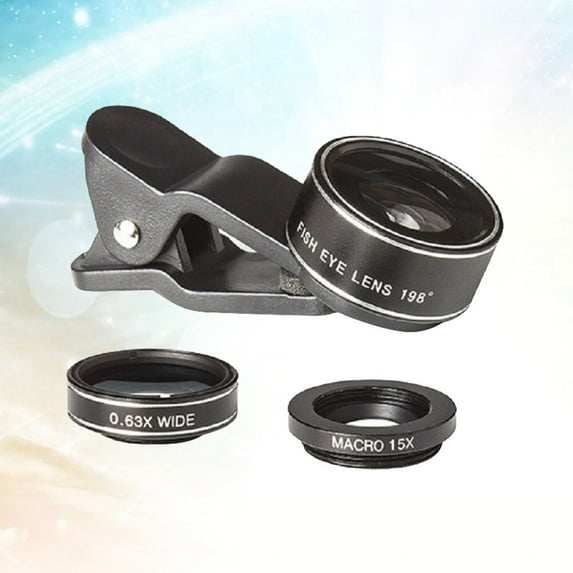 Toddmomy 3Pcs Phone Macro Lens with High Definition for Photographers