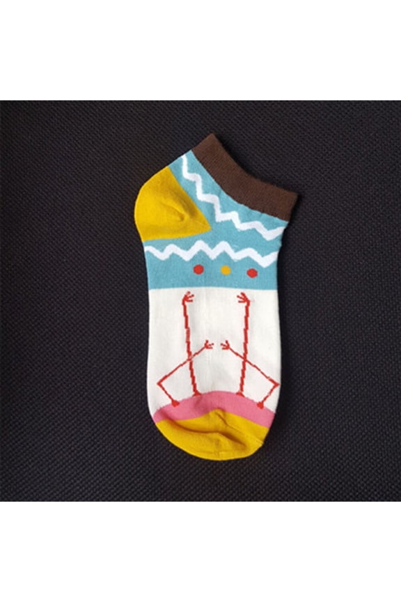 5Pcs Comfortable Cotton Short Socks for Women High Heels and Loafers with Invisible Seams for Four Seasons