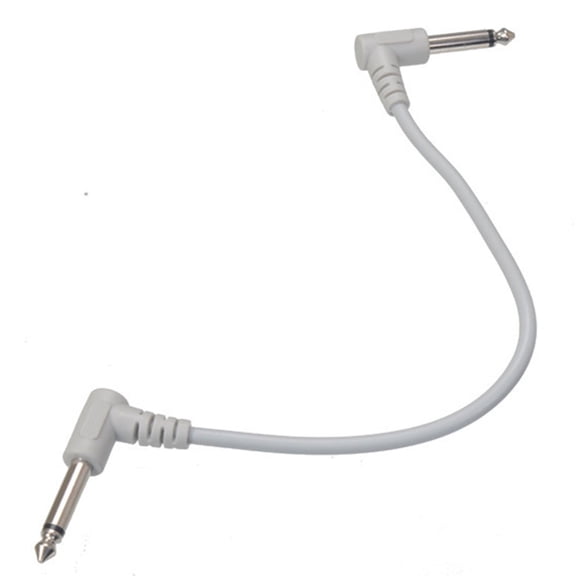 Toddmomy Elbow Audio Line Cable 6Pcs Assorted Color for Electric Guitar Use