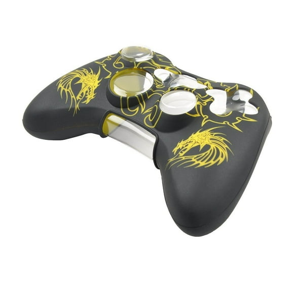 Toddmomy Game Controller Protective Cover Sleeve 1Set Simple and Practical Design in Yellow Black Silicone Material