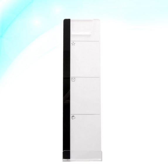 Toddmomy Monitor Memo Note Holder White Computer Screen Side Panel for ...