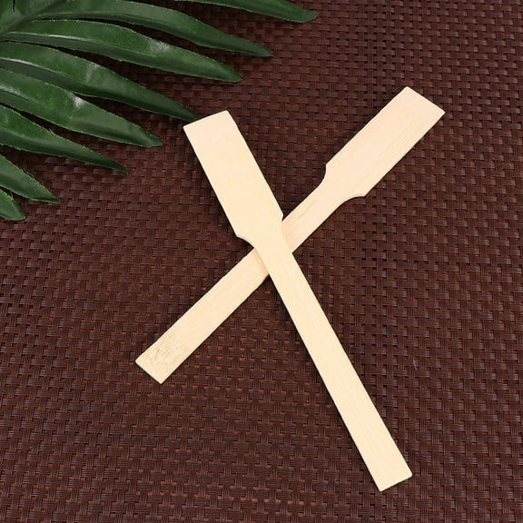 Toddmomy Stirring Rod 20Pcs Bamboo for Mixing Drinks and Beverages Home Use