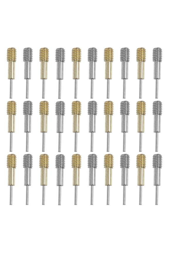 Watch Band Tools 30Pcs Durable Watch Link Remover Kit with Steel Needles for Watch Maintenance Golden Silver