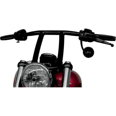 Todd's Cycle 0601-1881 1-1/4in. Blackline Club Handlebar - 8.5in. - Gloss Black