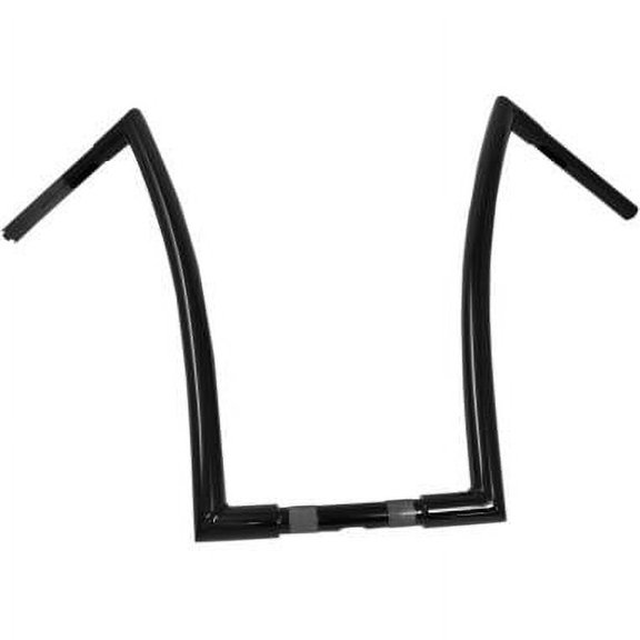 Todd's Cycle 0601-3977 1 1/4in. Strip Handlebar - 20in. - Gloss Black