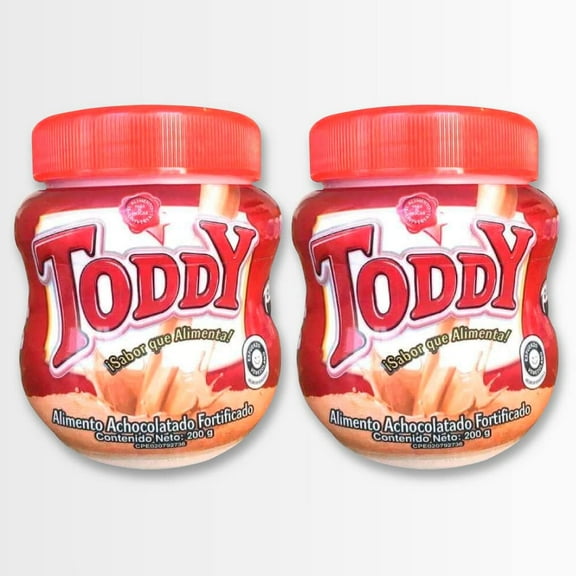 Toddy Bebida de Chocolate en Polvo 100% Cacao Venezolano 200gr each (2Pack)