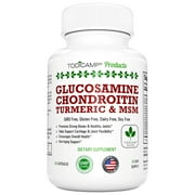Todicamp Joint Health Supplement - Glucosamine Chondroitin MSM - Cartilage Joint Support Supplement