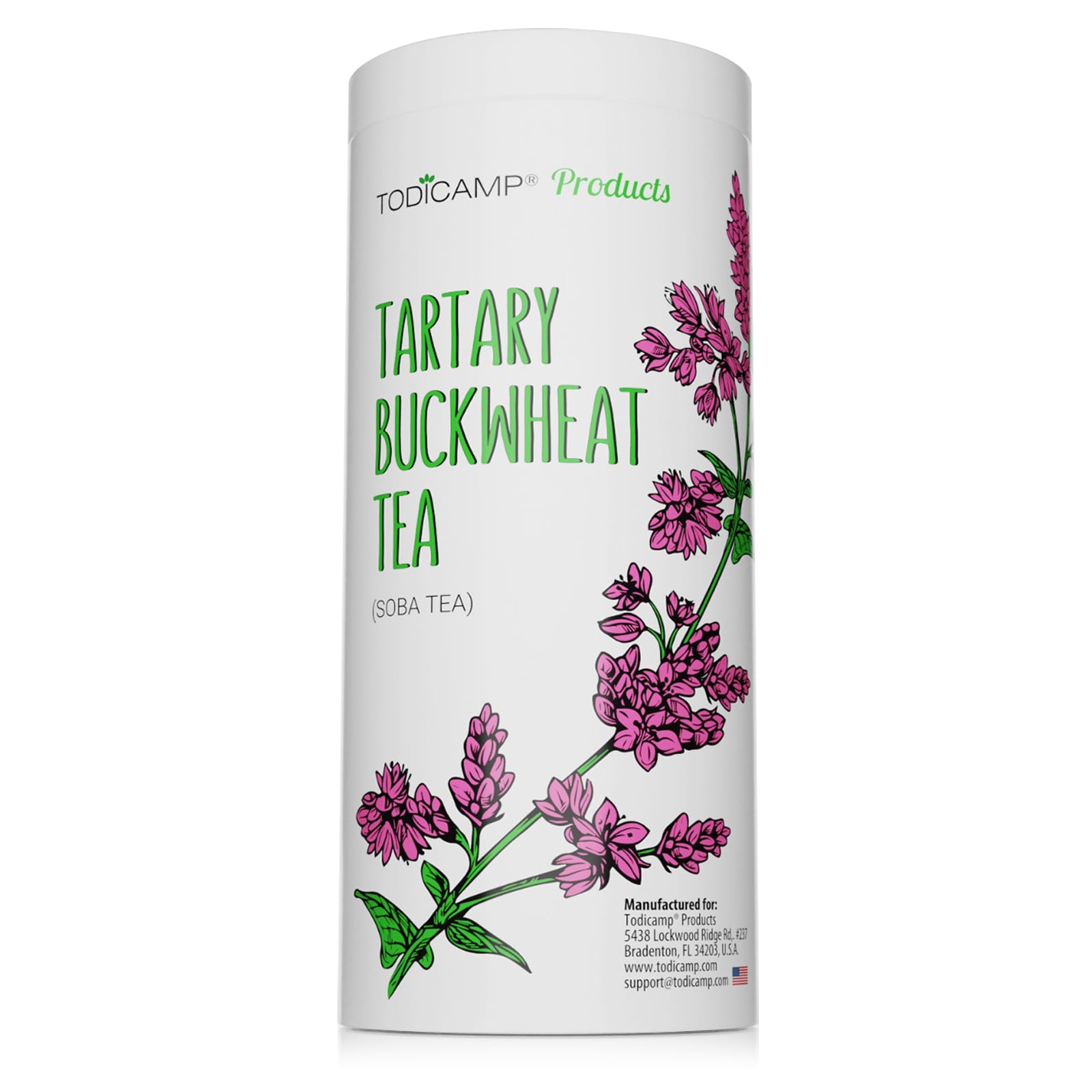 Todicamp Tartary Buckwheat Tea (Soba Cha) AntioxidantRich, Supports