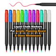 Todkoding Liquid Chalk Markers for Acrylic Fridge Calendar Dry Erase Markers, Wet Erase Pens Set