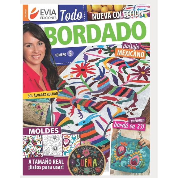 Todo Bordado Todo Bordado 5: paisaje mexicano, (Paperback)