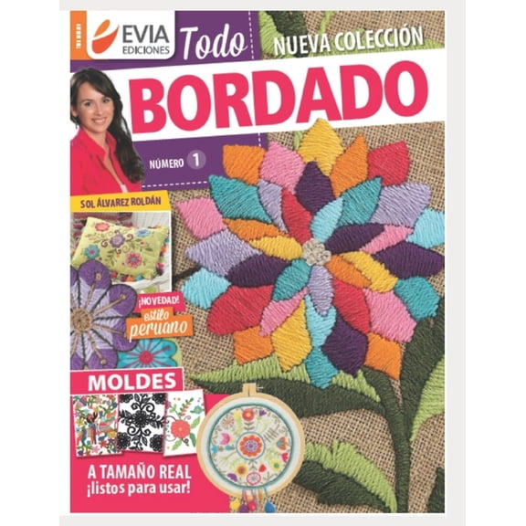 Todo Bordado: Todo Bordado 1 : con moldes (Paperback)