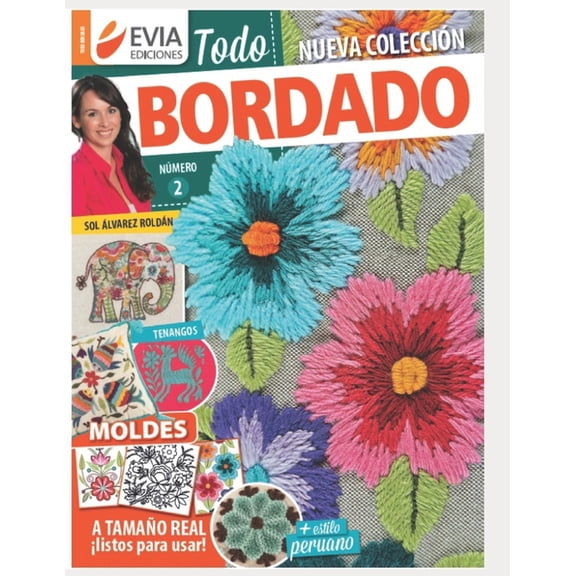 Todo Bordado: Todo Bordado 2 : con moldes (Paperback)