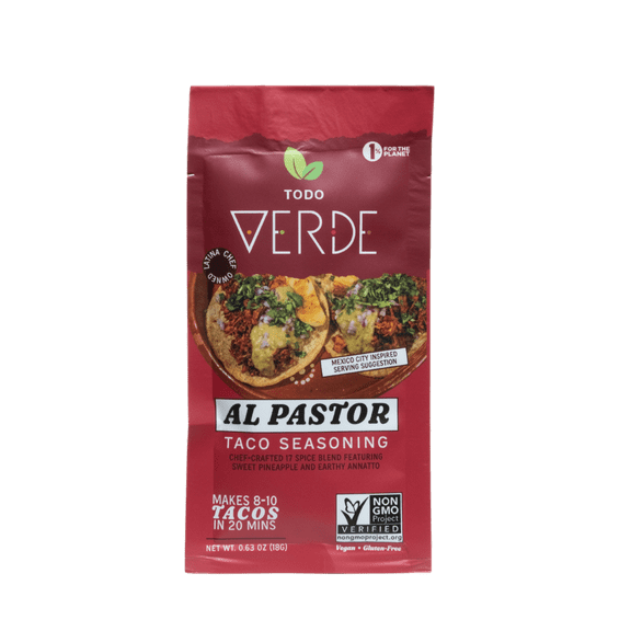 Todo Verde Seasoning Al Pastor Taco (12 Pack) 0.6 oz