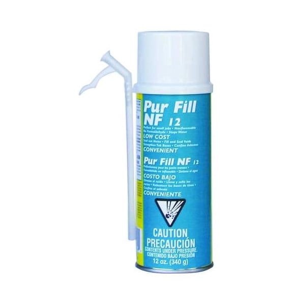Todol Spray Foam Sealant,Yellow,12 oz NF12