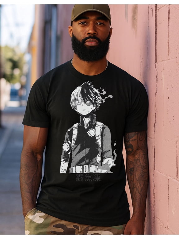 Todoroki Anime T-Shirt: My Hero Academia Graphic Tee