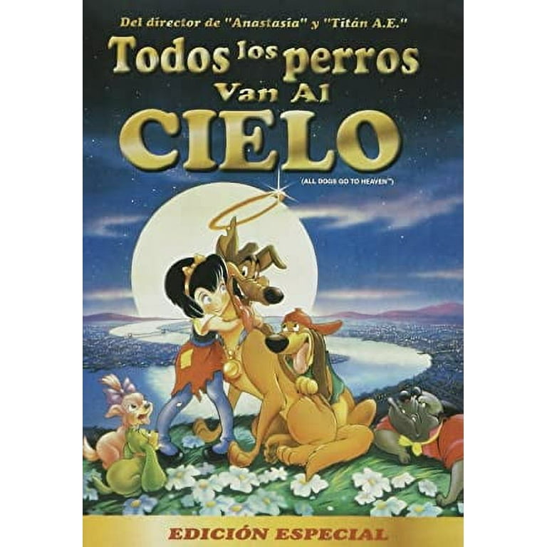 Todos Los Perros Van Al Cielo Spanish Movie DVD English