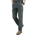thumbnail image 1 of Todqot Men's Cargo Pants- Abrasion Resistant Slim Fit Stretch Casual Multiple Pockets Straight Leg Pants Gray XL, 1 of 9