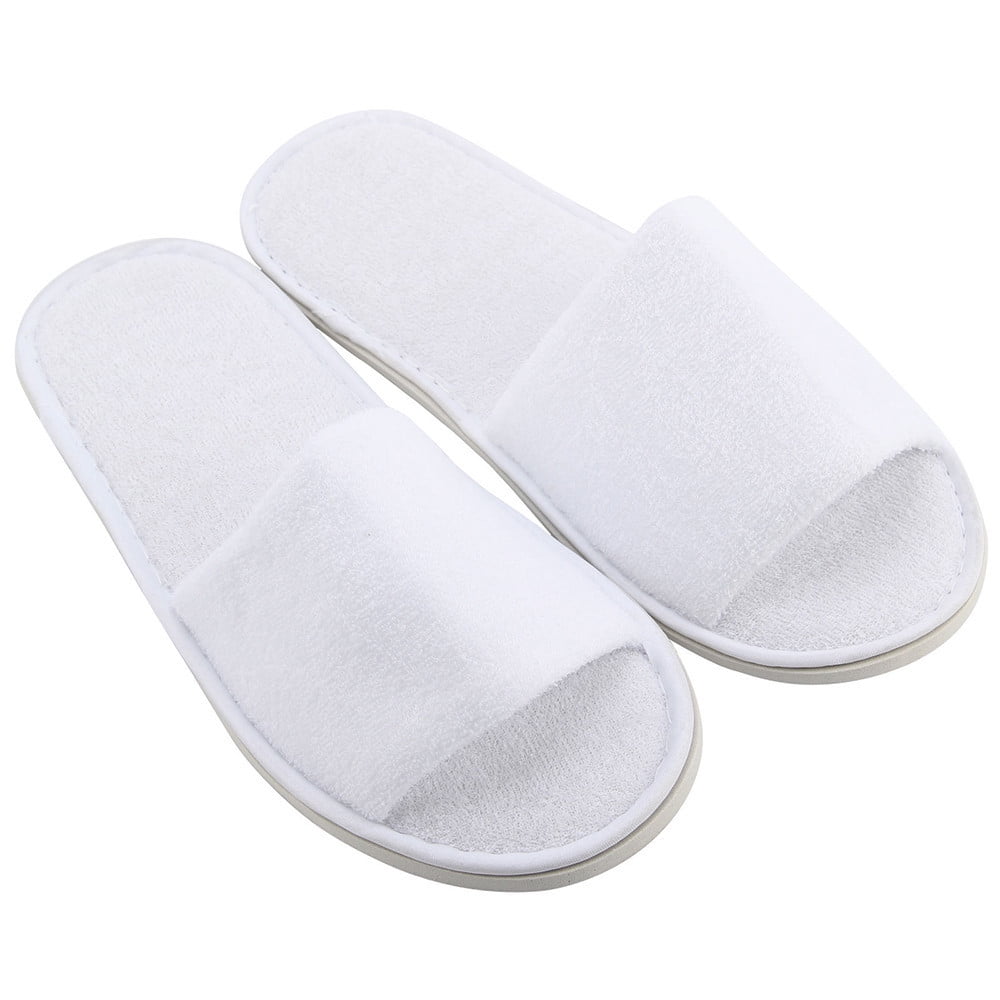Disposable open toe slippers deals