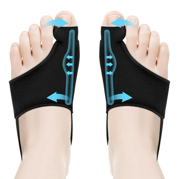Toe Alignment Corrector Toe Separator Hallux Valgus Correction Device Foot Care Solution for Comfortable Shoe Wear for Foot Health Maintenance and Enhancement