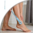 thumbnail image 1 of Toe Cleaning Brush with 15.7" Long Handle, Silicone Foot Scrubber & Exfoliating Anti-Itch Brush for Bath & Feet, No-Bend Long Reach Feet Cleaner for Seniors & Daily Living, 1 of 4
