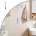 thumbnail image 1 of Toe Cleaning Brush with 15.7" Long Handle, Silicone Foot Scrubber & Exfoliating Anti-Itch Brush for Bath & Feet, No-Bend Long Reach Feet Cleaner for Seniors & Daily Living, 1 of 9