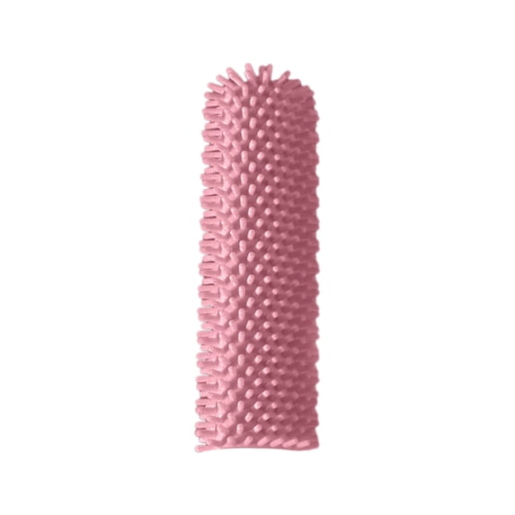 Toe Cleaning Brush Replacement Core, Foot Scrubber for Shower Replacement Head, Toe Cleaning Brush Head with Soft Rubber Foot File, Pink 3