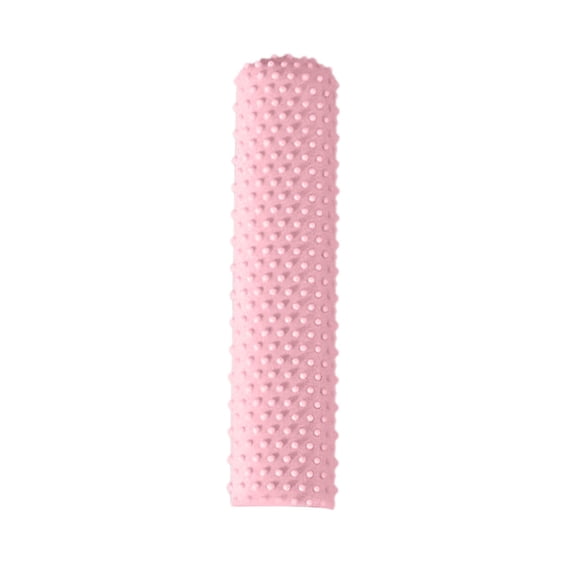 Toe Cleaning Brush Replacement Core, Foot Scrubber for Shower Replacement Head, Toe Cleaning Brush Head with Soft Rubber Foot File, Pink 4