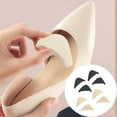 thumbnail image 1 of New Toe Inserts For Shoes 4 Pairs Shoe Inserts For Women Men Foam Toe Filler Shoe Fitters Black And Beige, 1 of 6