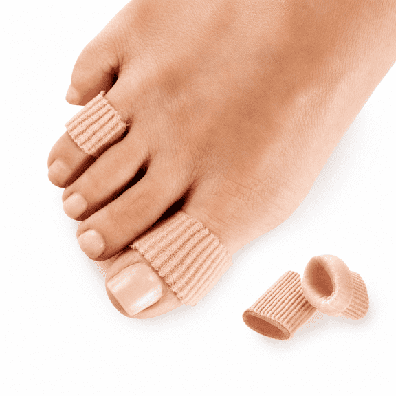 Toe Protection Gel Pads Set of 6 - Comfortable and Stretchable - Soft Callus and Corn Wrap