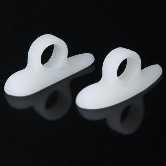 Toe Protectors 1 Pairs Silicone Gel Toe Separators Spacer for Wen Women Reduce Toe Pain Blisters Corn Running Walking