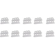 Toe Protectors Soft Toe Spacers Toe Separators for Overlapping Toes Toe Stretcher Toe Straighteners for Bent Toes gel toe separators